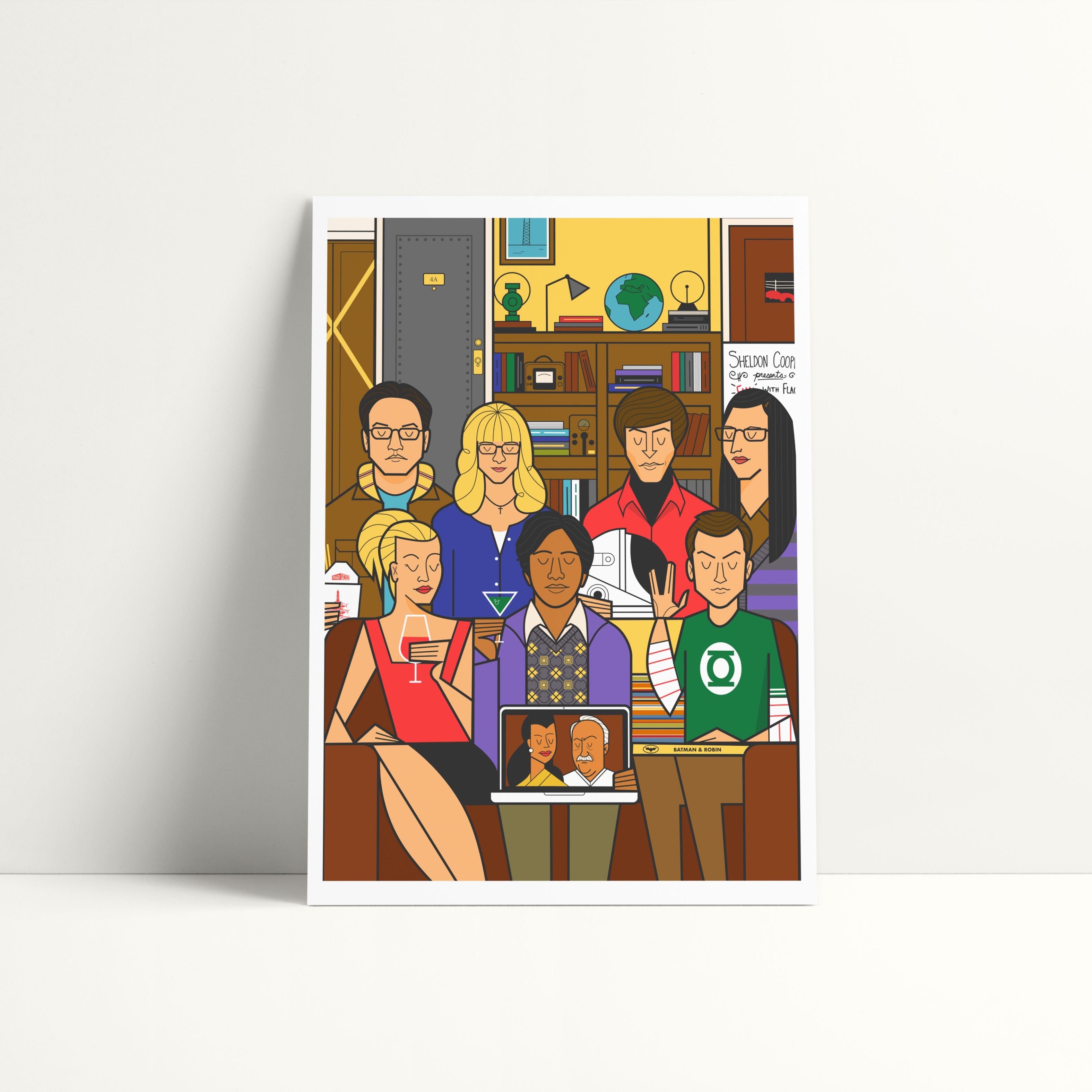 The Big Bang Theory - monkart.co