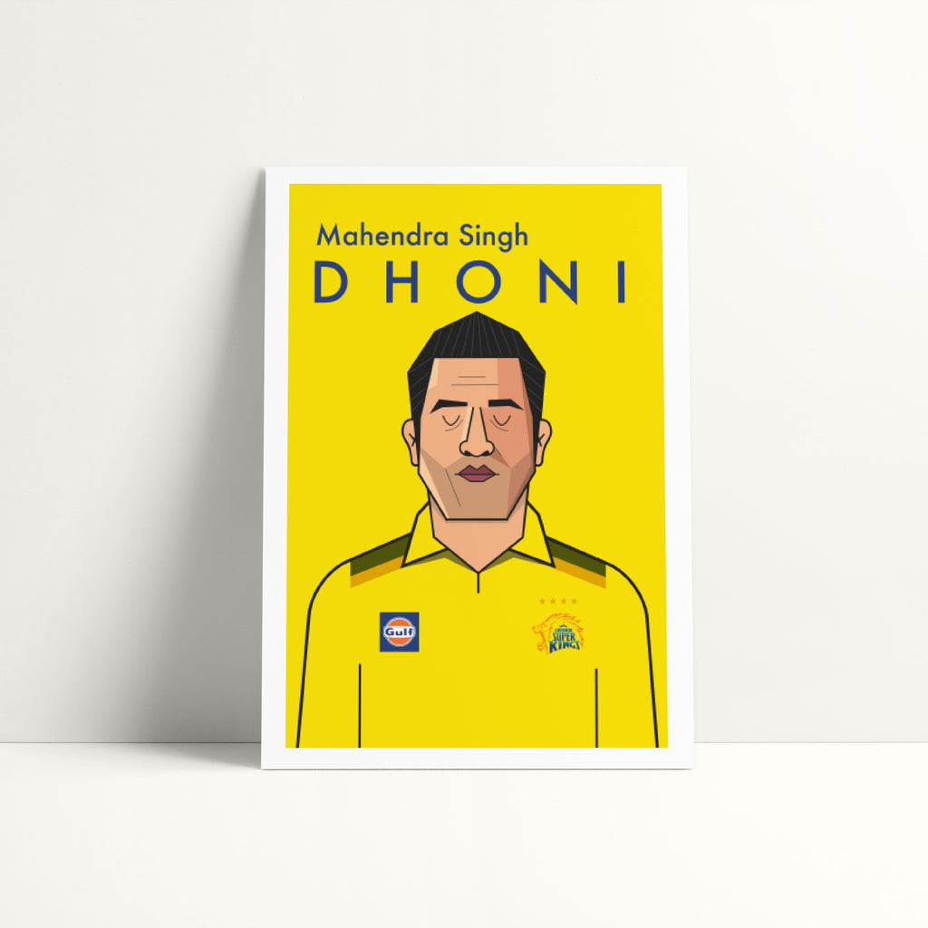 Mahendra Singh Dhoni - monkart.co