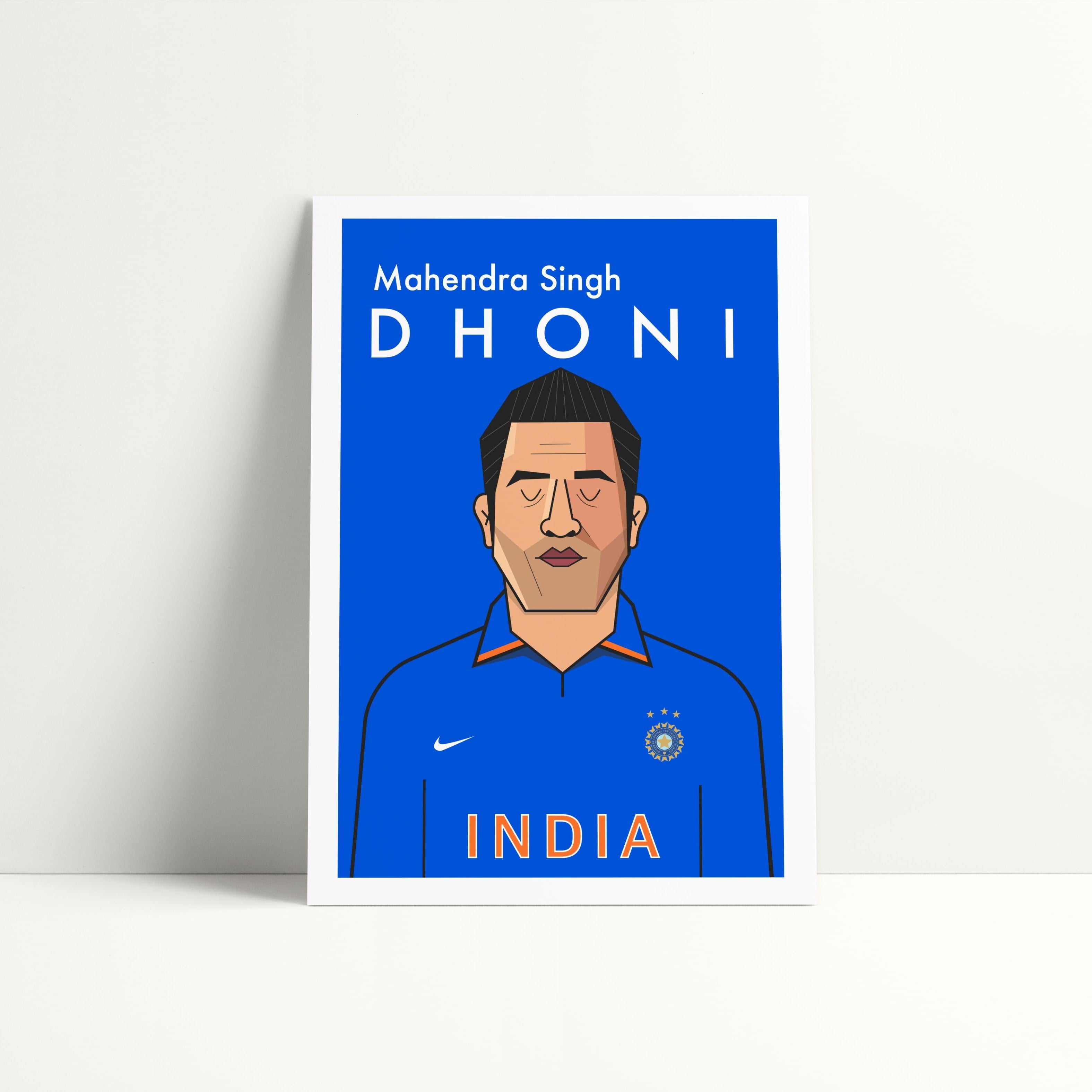 Mahendra Singh Dhoni - monkart.co