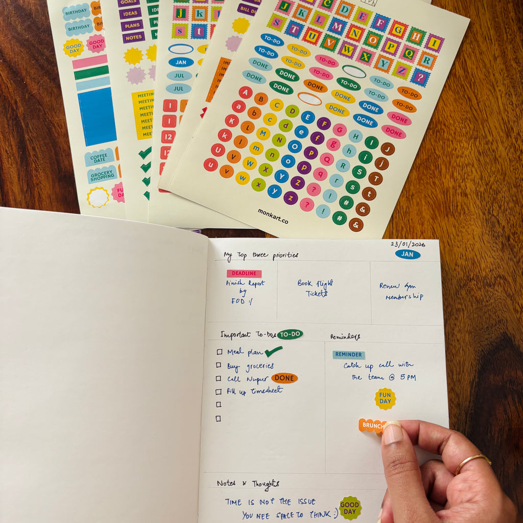 Planning Stickers | 5 Sheets