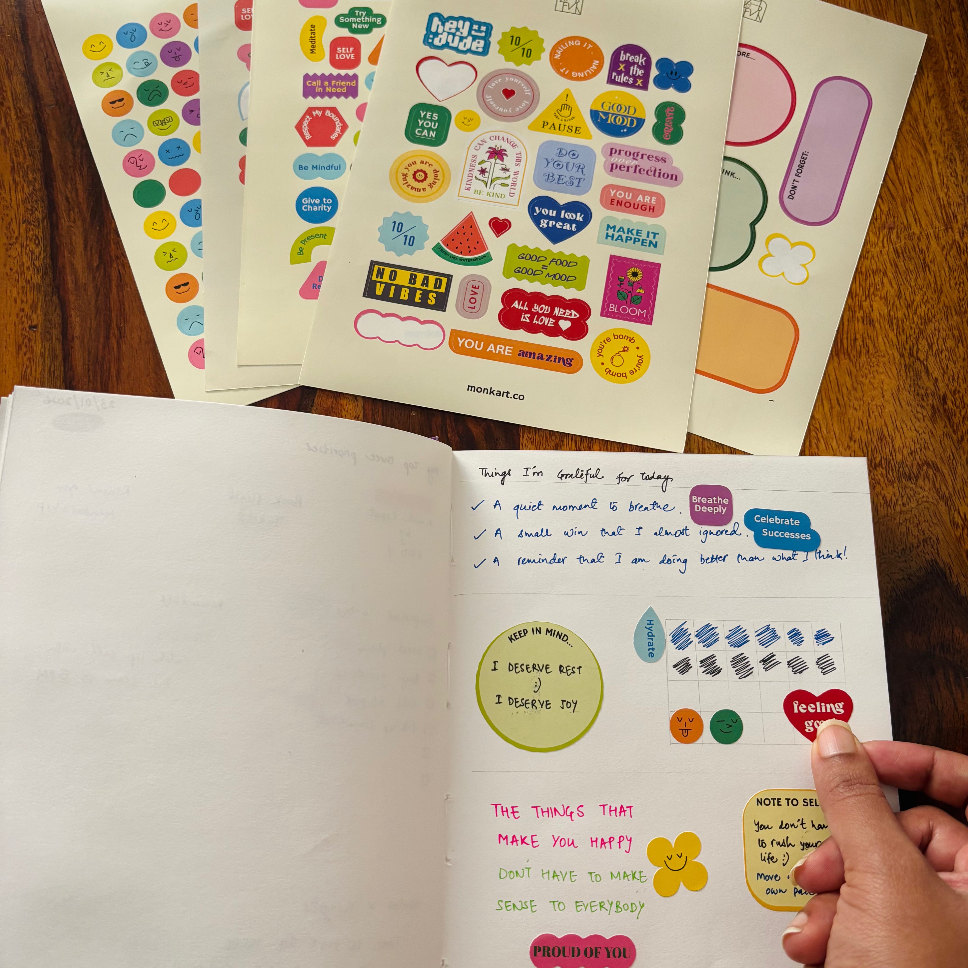 Journaling Stickers | 5 Sheets