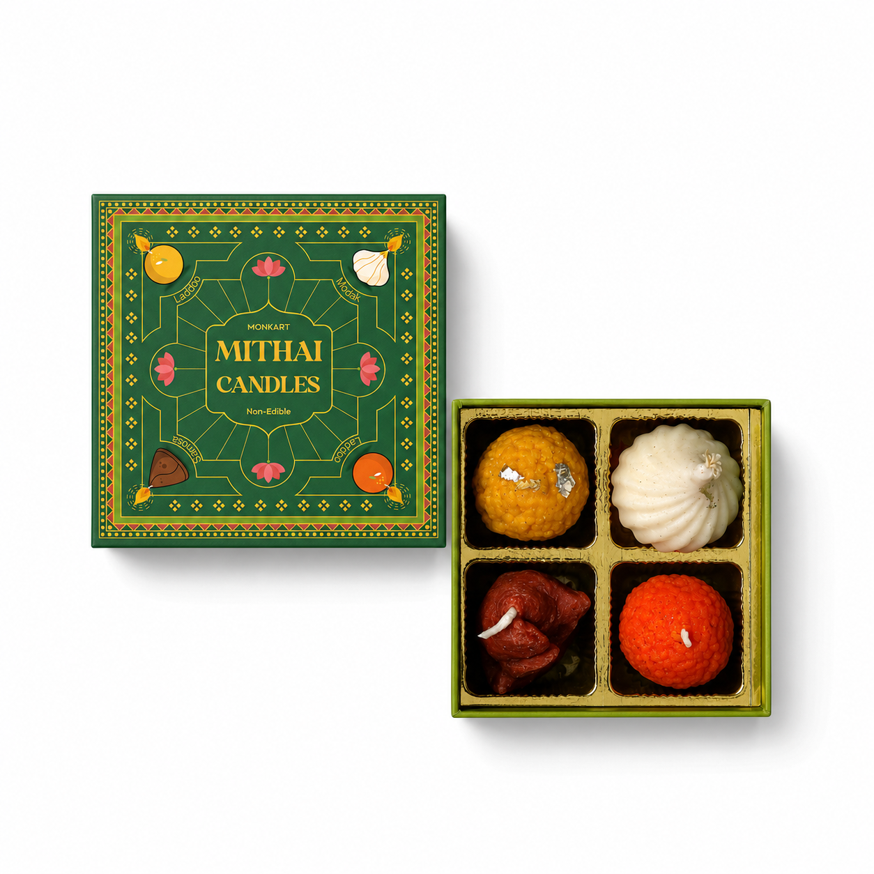Mithai Candles | Set of 4 Units