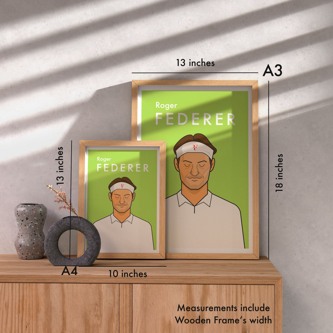 Roger Federer - monkart.co