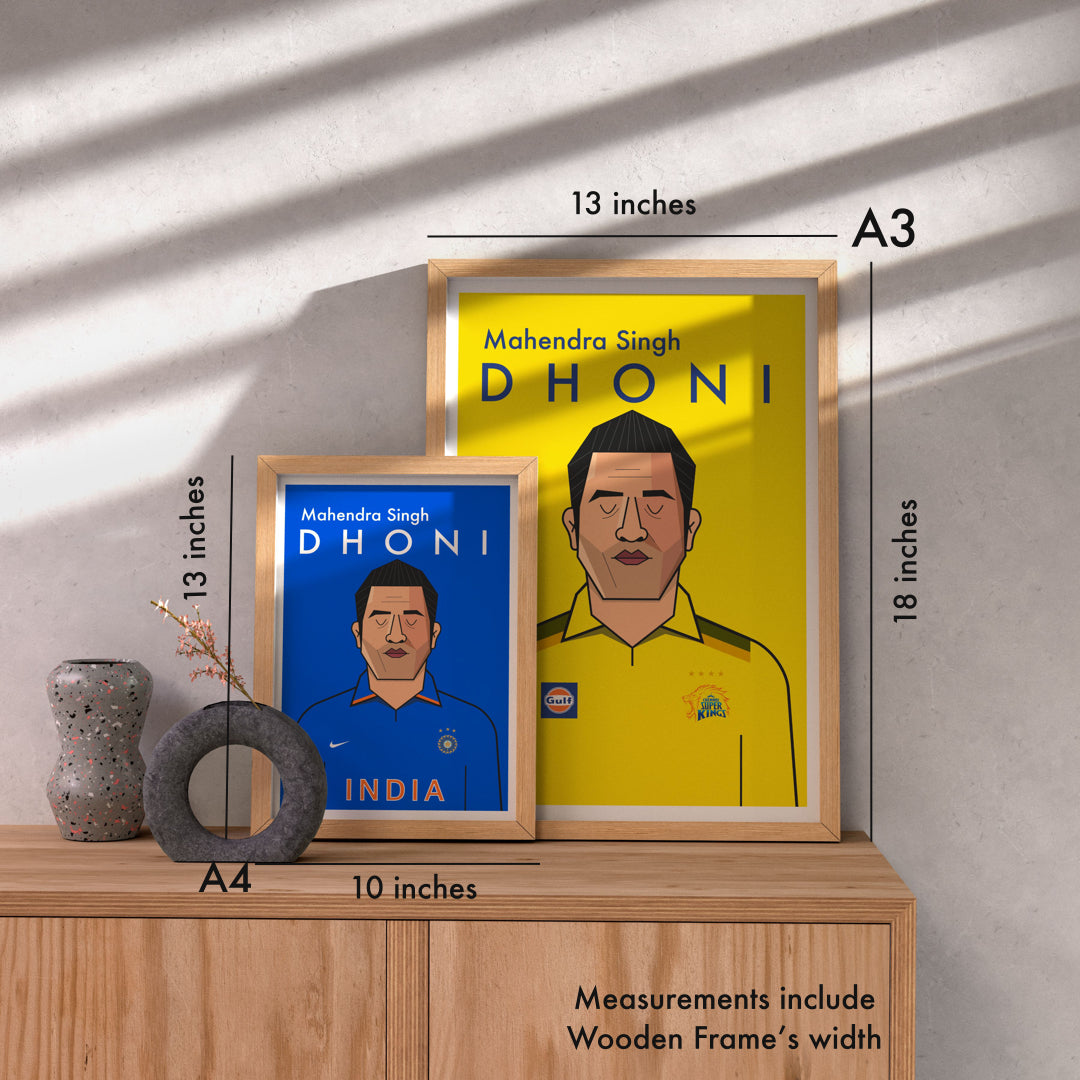 Mahendra Singh Dhoni - monkart.co