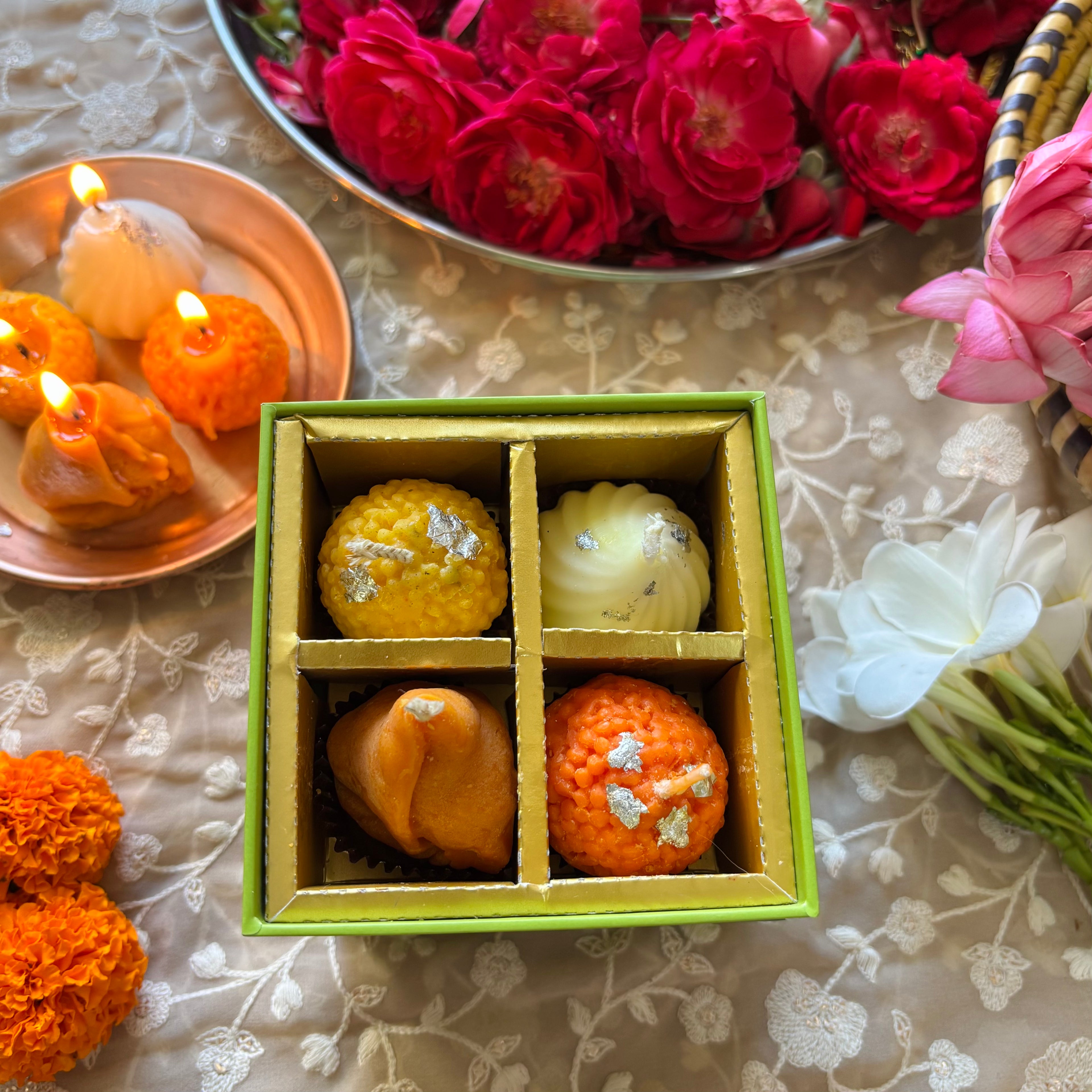 Mithai Candles | Set of 4 Units