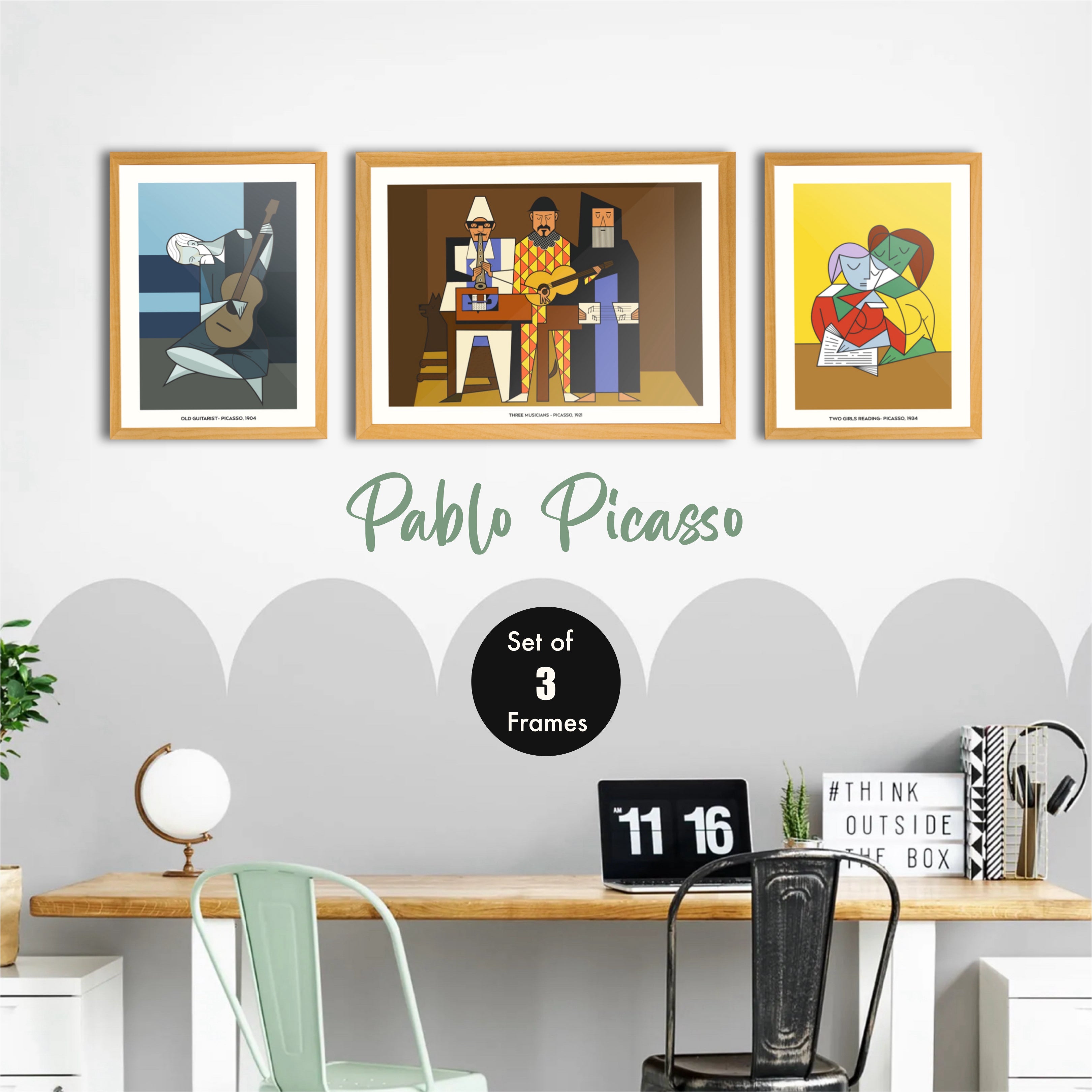 Picasso Framed Art | Set of 3