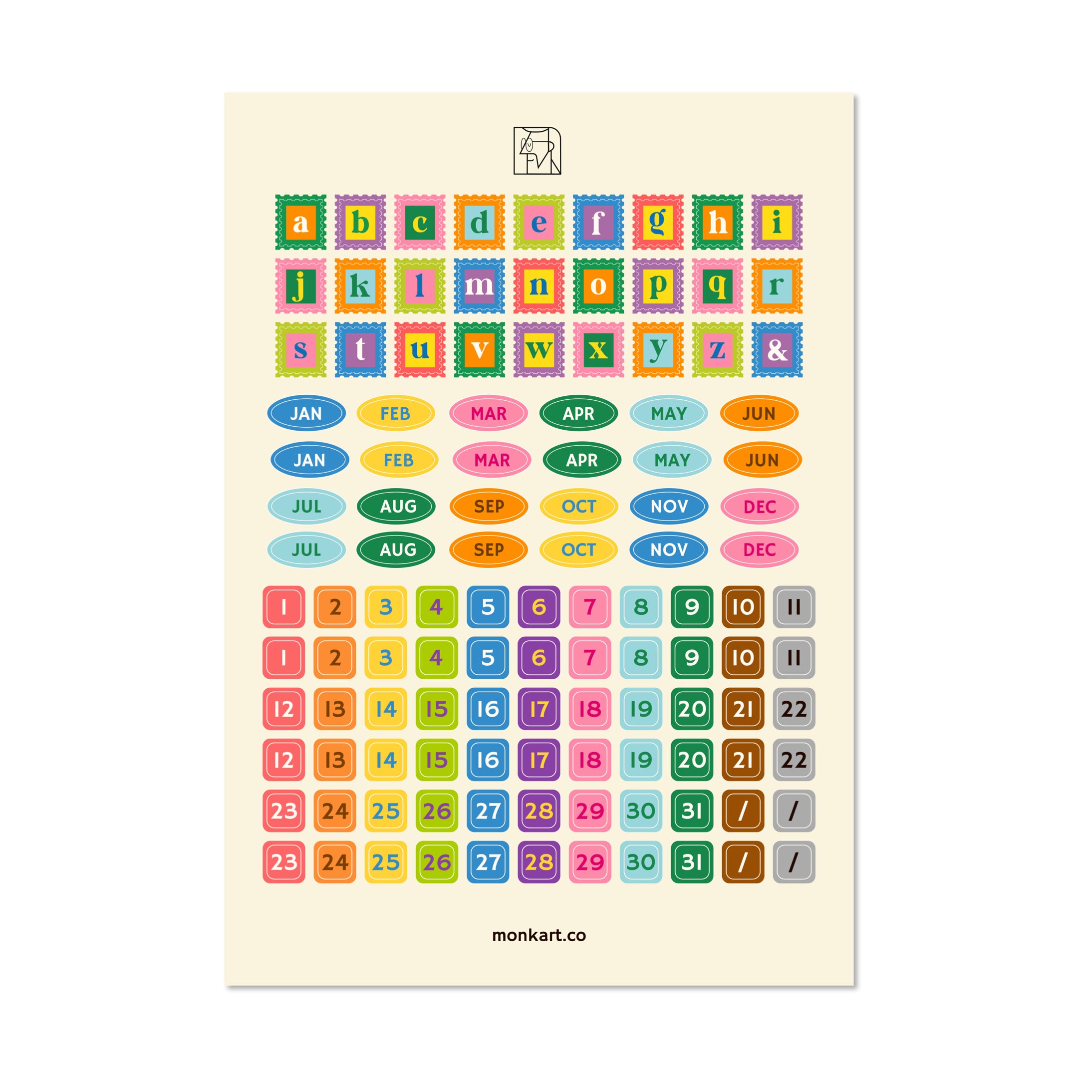 Planning Stickers | 5 Sheets