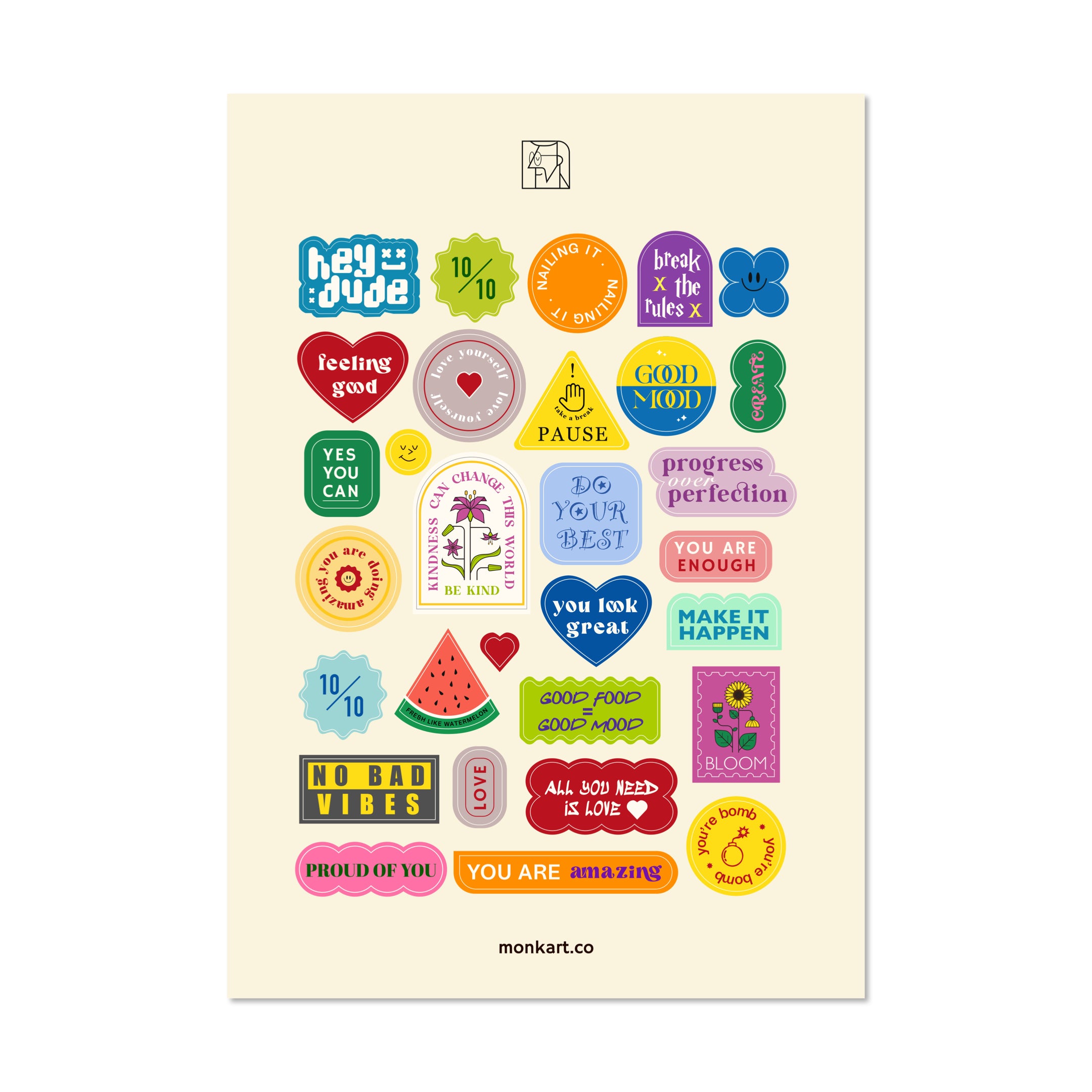 Journaling Stickers | 5 Sheets