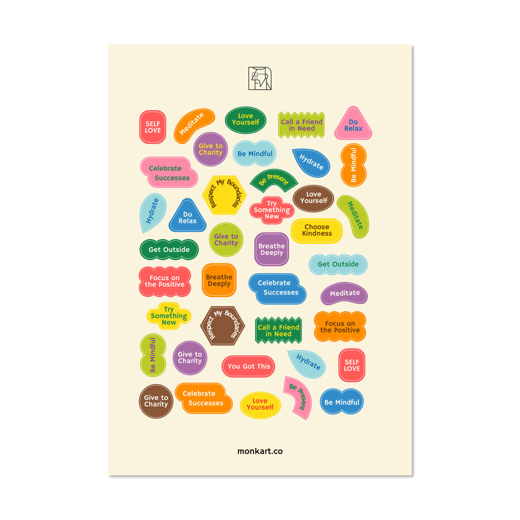 Journaling Stickers | 5 Sheets
