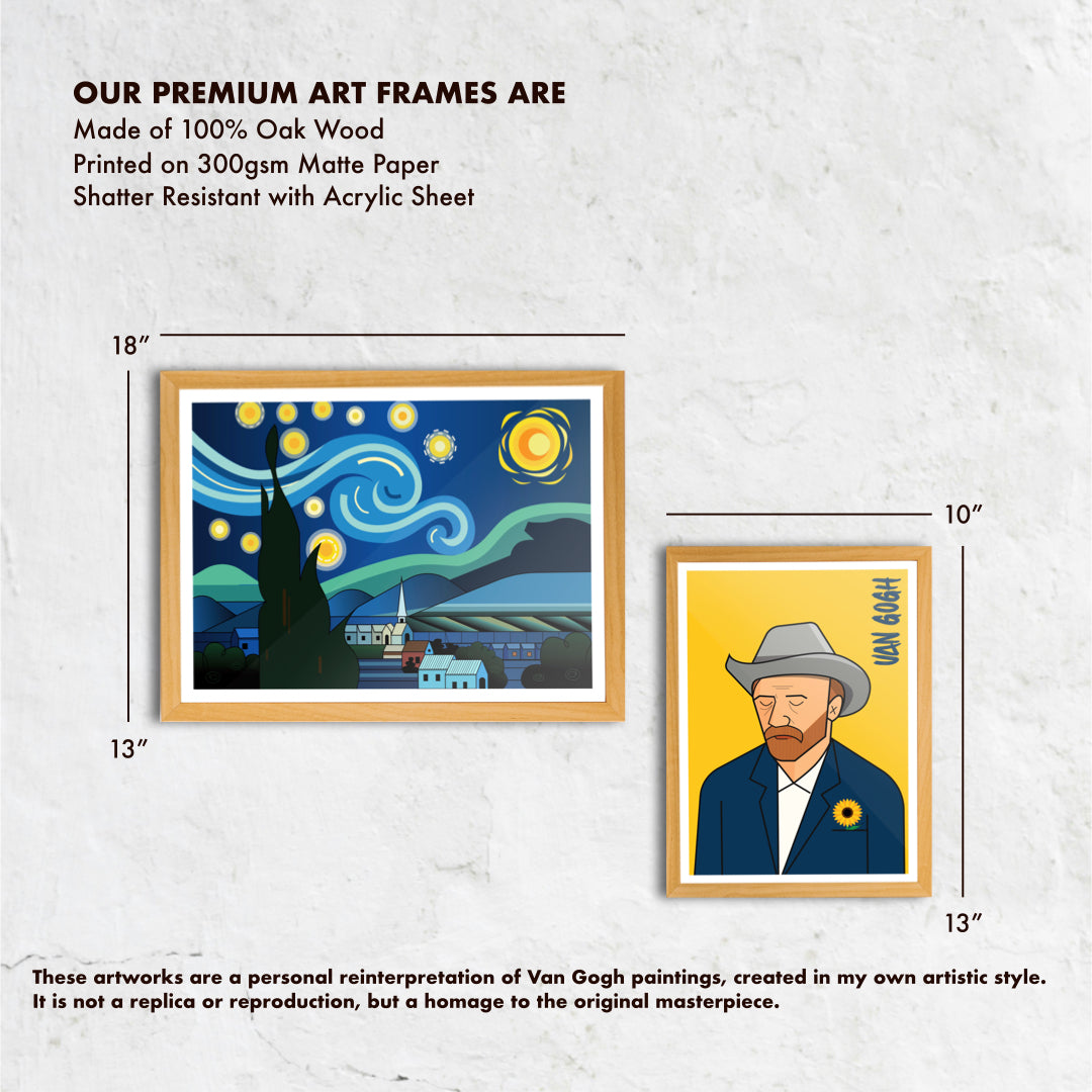 Van Gogh Framed Art | Set of 2