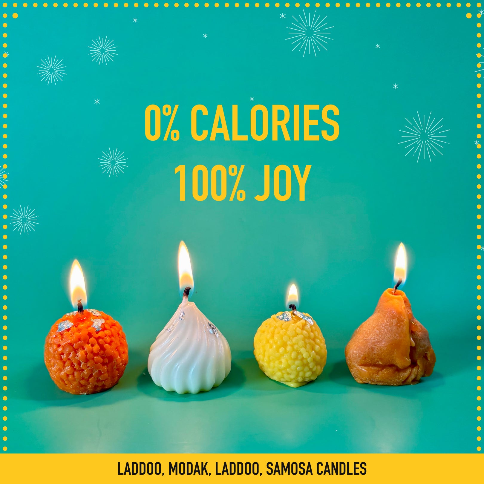 Mithai Candles | Set of 4 Units