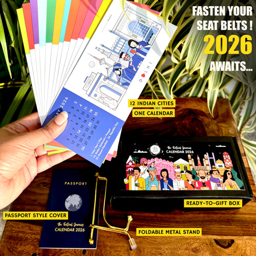 2026 Calendar with Metal Stand