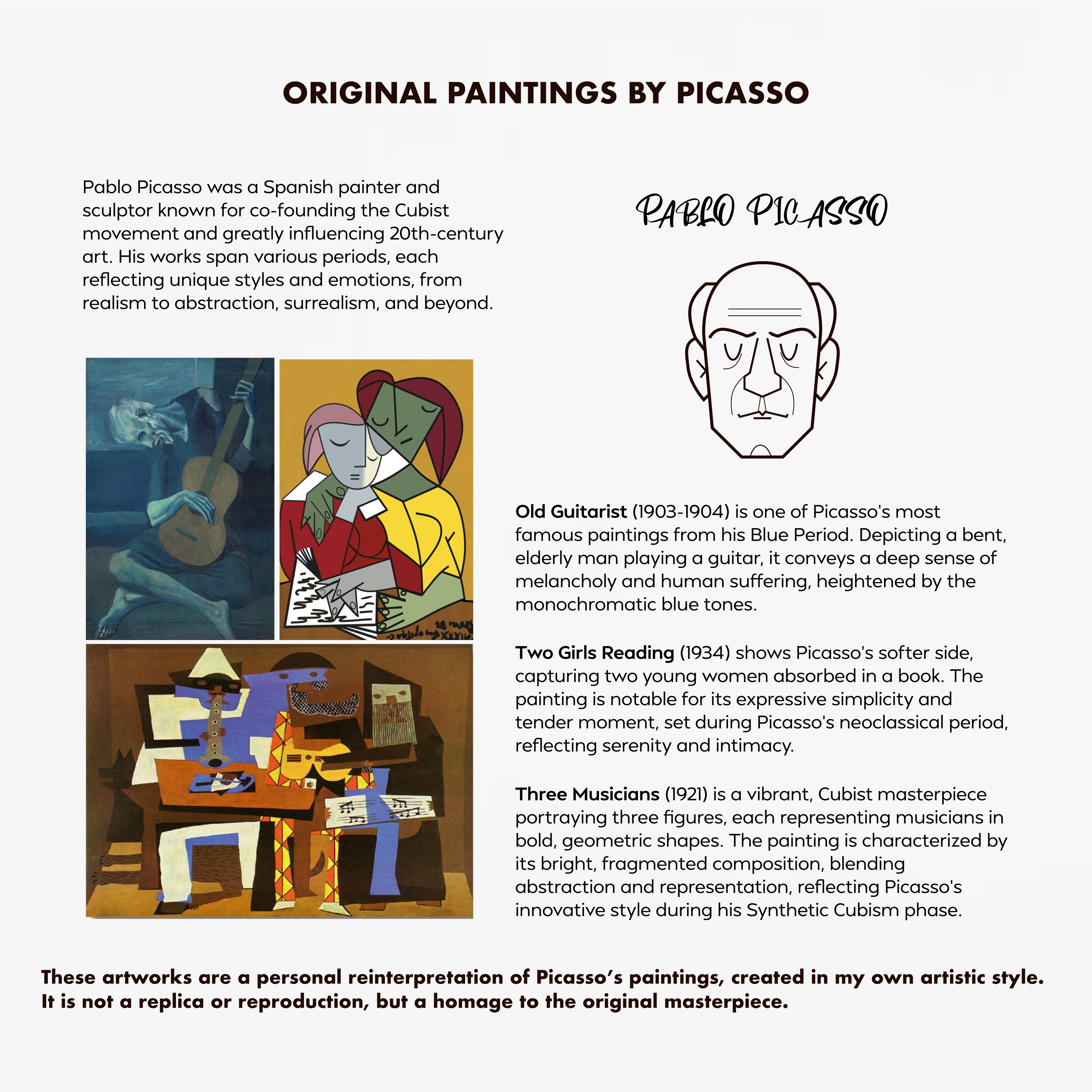 Picasso Framed Art | Set of 3