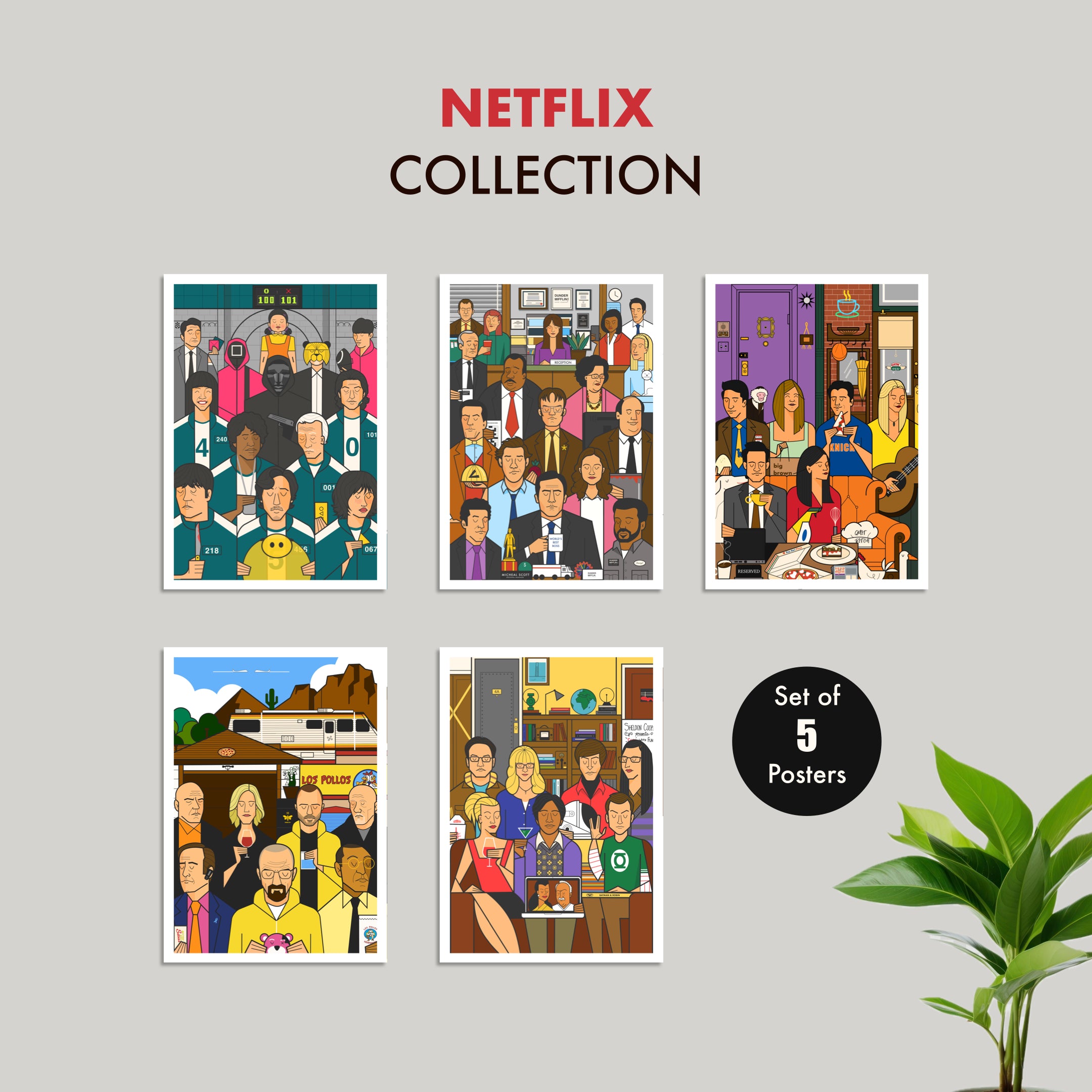 Netflix Binge | Pack of 5