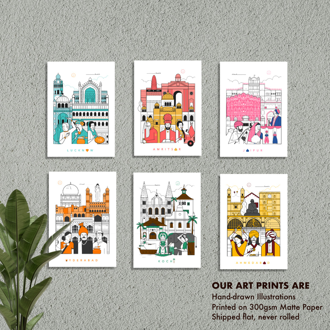 Incredible India Collector Pack | 12 Posters