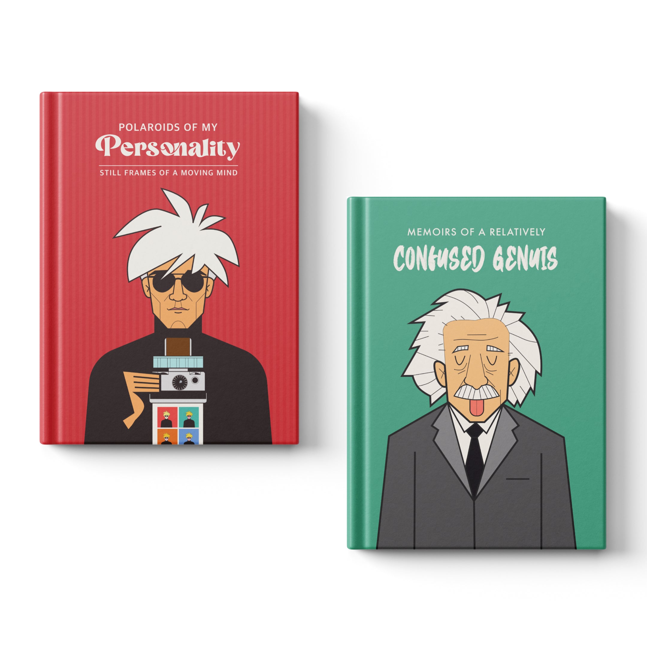 Messy Hair Genius | Notebook Pair