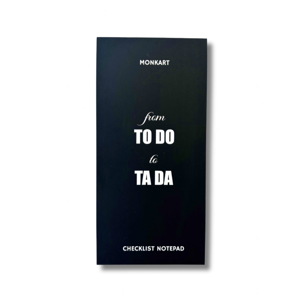 To-Do List Pad | Black