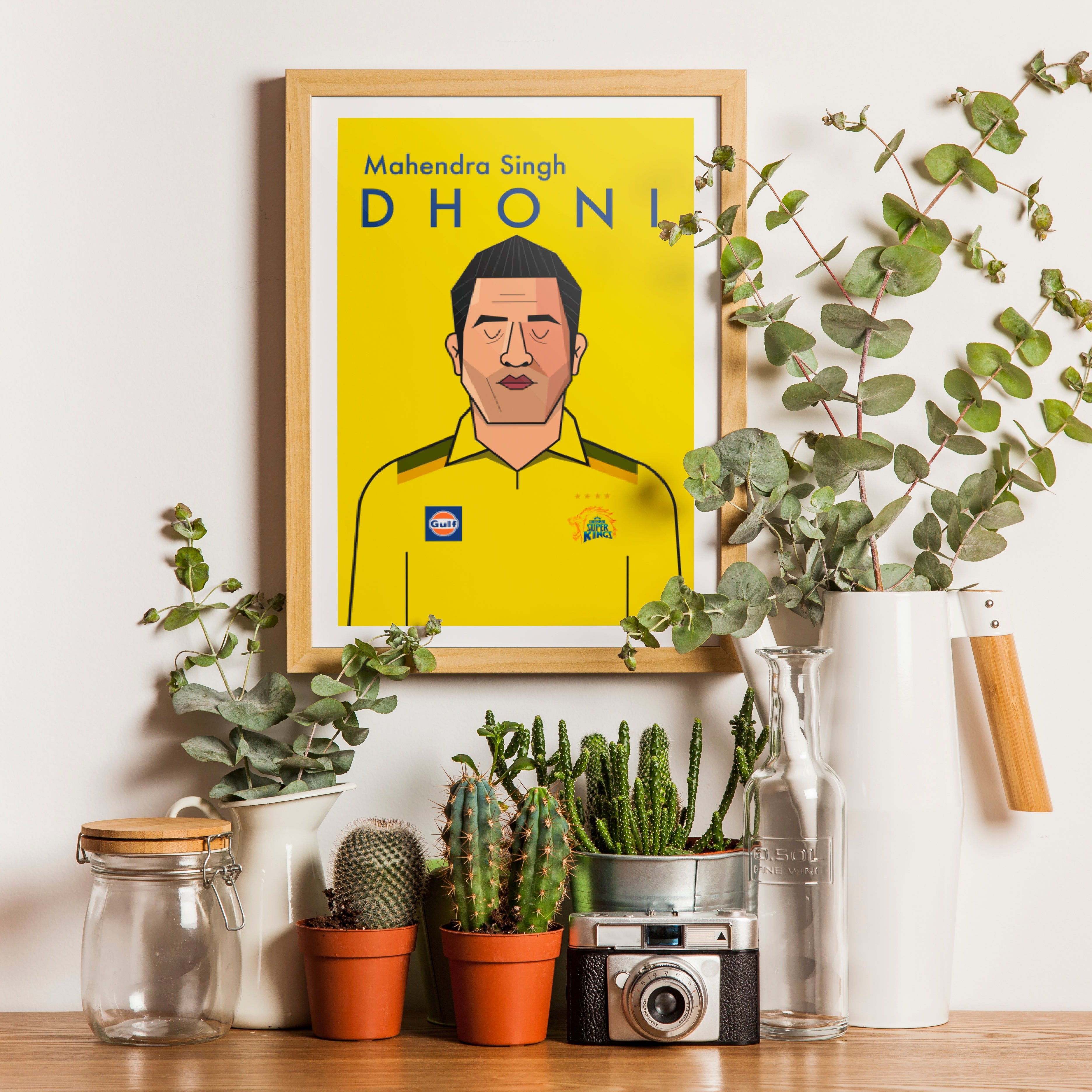 Mahendra Singh Dhoni - monkart.co