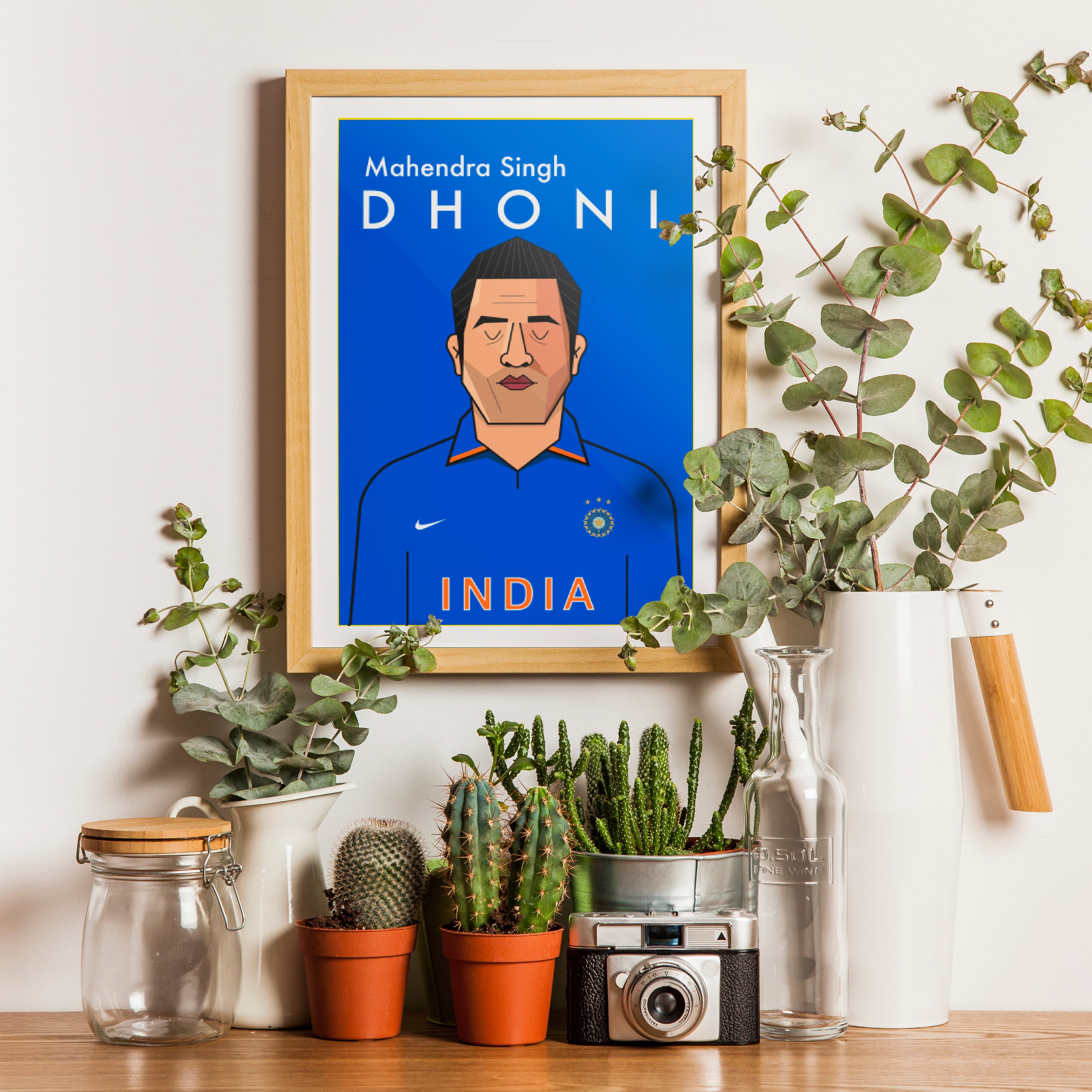 Mahendra Singh Dhoni - monkart.co