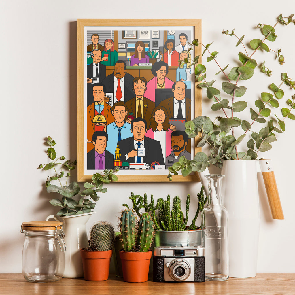 The Office- Dunder Mifflin - monkart.co