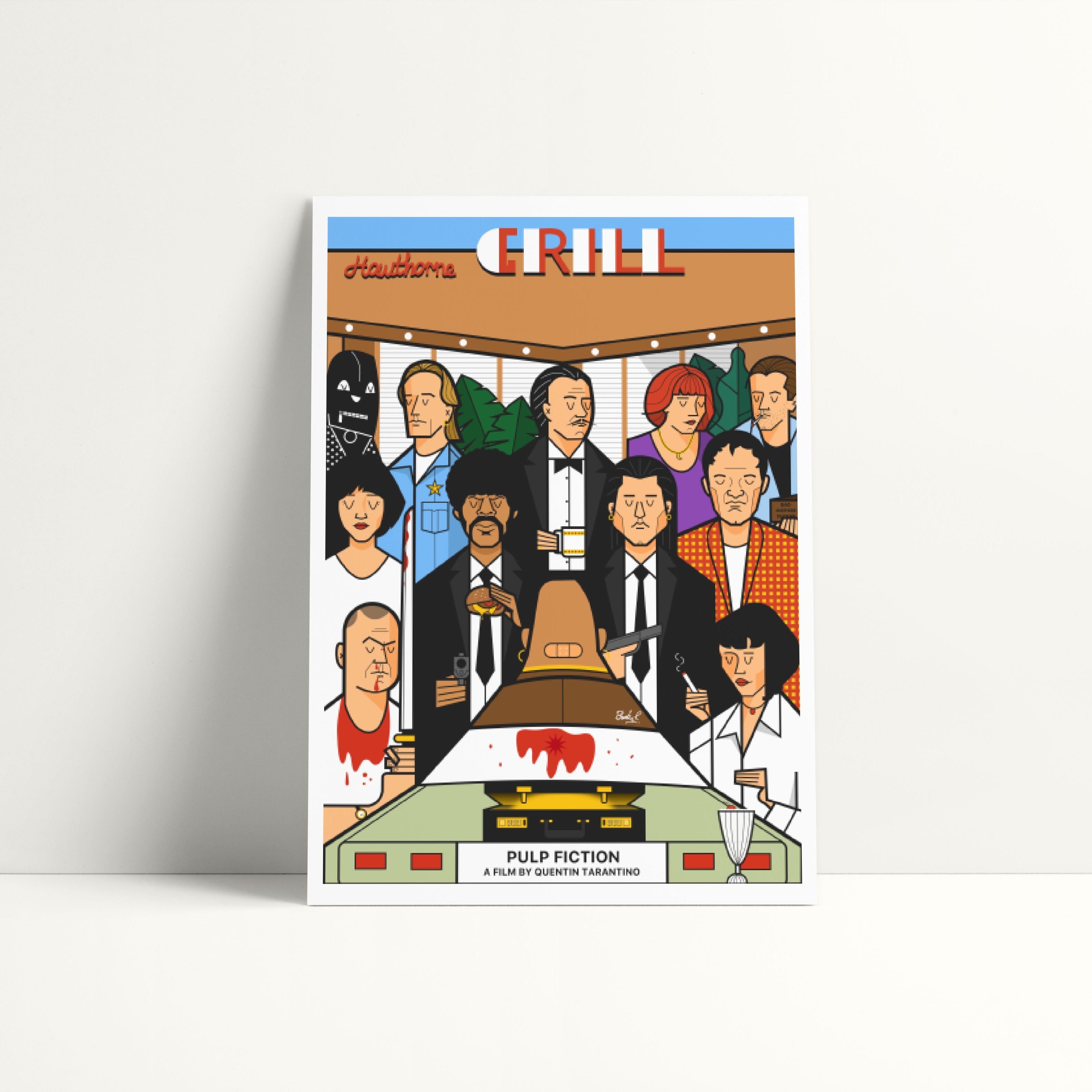 Pulp Fiction - monkart.co