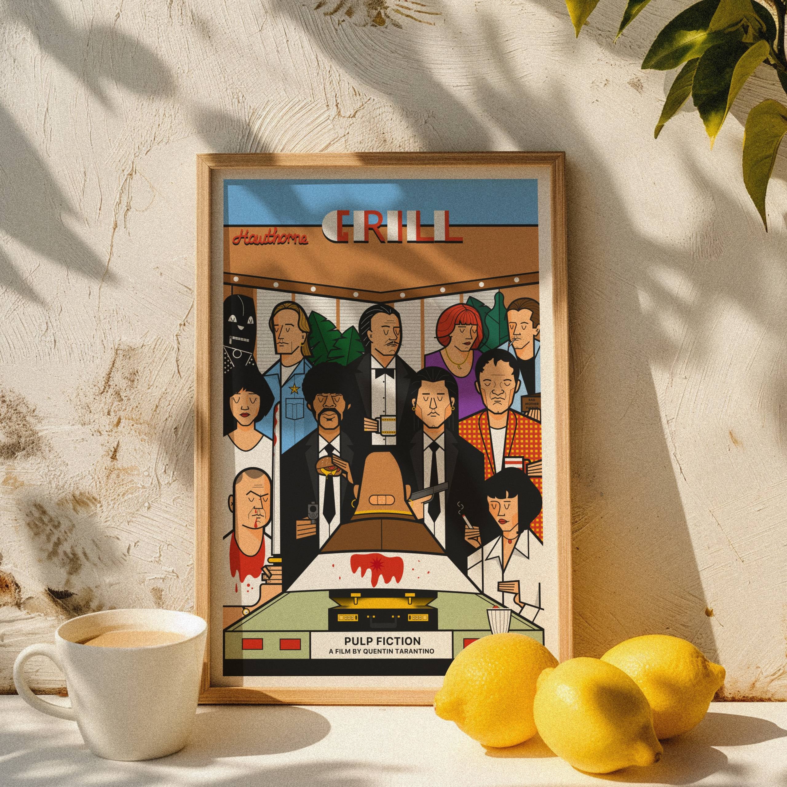 Pulp Fiction - monkart.co